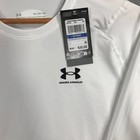 Under Armour Compression Shirt Men Extra Large White Long Sleeve Performance New