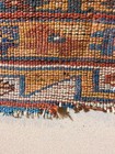 Antique 18th Century Anatolian Konya Rug Fragment Estate Find Yastik Carpet
