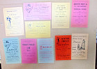 Lot Of 20 Vintage Dance Cards Invites Announcements 1950 s Michigan