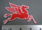 Mobil Pegasus Embroidered Iron-on Uniform-jacket Patch 3 5  Rf