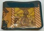 Kitschy Vintage 1950s-style Clowns circus Billfold Wallet - Retro Collectible