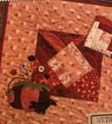 Pattern Crow Quilt Candle Mat Wool Felt June Pincushion New Buttermilk Basin