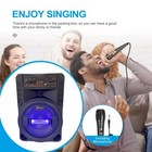 3000w Portable Bluetooth Speaker Sub Woofer Heavy Bass Sound System Party Remote