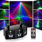 9-eye Laser Projector Rgb Dmx Strobe Stage Light Led Bar Dj Disco Party Lighting
