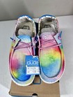 Hey Dude Wendy Dreamer Magic Rainbow Unicorn Tie Dye Shoes Youth 5