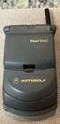 Rare Vintage Collectors Motorola Startac Flip Phone Gray Includes Charger