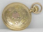 Antique 18s Elgin Solid 14k Multi-color Hunter s Case Pocket Watch  Serviced  