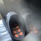 Nike Men   s Slide Sandals Comfort Slip-on Black orange Rubber Us 10 Logo