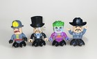 Dc Joker Penguin Mini Figure Lot 4 Block Building Toy Fireman Cowboy Figures