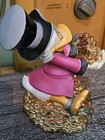 Wdcc 1997 Scrooge Mcduck Money Money  30th Anniversary Figurine  foot Repair 