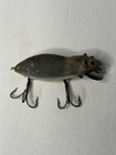 Vintage Heddon Meadow Mouse Grey White Fishing Lure