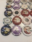 Las Vegas Vintage Casino Chips Slot Machine Tokens Lot Of 25