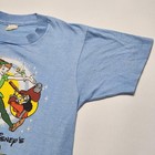 Vintage 80s Disney World On Ice Peter Pan Kids Shirt 50 50 Screen Stars Xs 6-8y