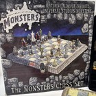Universal Studios Monsters Chess Set Vintage Spencers Frankenstein Mummy       read