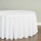 1 Or 10 Pcs Linentablecloth 108 In  Round Polyester Tablecloth Party Wedding