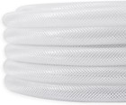 1  Id    10 Ft Heavy Duty Braided Clear Plastic Vinyl Tubing  Flexible High Press