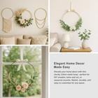 8 Pack Metal Rings For Crafts 10 Inches Macrame Rings Dream Catcher Supplies    