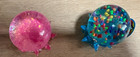Squeezy Octopus  Anti-stress Ball  Anti-stress Toys W Beads glitter Lot Of 2