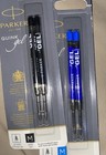 Parker Quink Roller Ball Pen Gel Refills Black