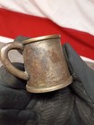 Antique L Barth   Company Mecklenburg Hotel Miniature Creamer  1 75 h