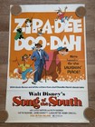 Vintage Walt Disney Poster - Song Of The South Original Movie Poster R73 152  vg