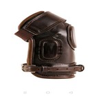 Handmade Leather Polo Knee Guards  Padded Protection For Riding