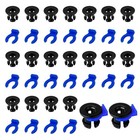 40pcs Bowden Tube Coupler Set - 1 75 Bowden Tube Coupling Collet Clamp 40-pack