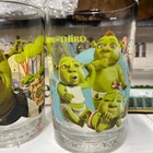 New- Lot Of 4 -2007 Shrek The Third Glass Mcdonald   s Collector Series Dreamworks