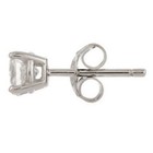 2 00 Cttw Diamonique Epiphany Platinum Clad 100-facet Ladies Stud Earrings