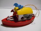 Midwest Wood Wooden Noah s Ark  Animals Christmas Ornament Vintage 1980s