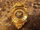  Chief Master At Arms Uss Hunley As-31  Gold Color Badge