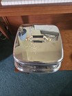 Vintage Mid-century Lincoln Beautyware Chrome Cake Carrier Square 1950 s 1960 s 