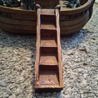 Vintage Hudson Pewter Noah s Ark Lot W  Animal 9 Figures Rare 