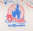  Vintage 1986 Paper Napkin Walt Disney World 15 Year Anniversary - 100 Count 