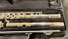 Pristine Armstrong 303b Intermediate Flute - Solid Silver Head  Open Hole  Bfoot