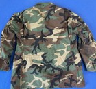 Vtg Military Field Jacket Men L Long Aloha Industries Cold Weather Woodland Hood