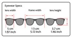 Square Frame Multi Focus   Reading Glasses 3 Powers In 1 Reader Spring Hinges