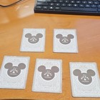 Card Fun Disney Mickey In Real Life Parallel 5-card Lot  Goofy And Donald