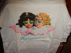 Fiorucci 1980 s Vintage Angels Shirt -white  New Old Stock Size Medium