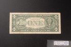 1995  1 Federal Reserve Note Error     Fw Back Plate 295 Mismatch  Scarce Lw Block