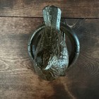 Vintage Style Cast Iron Bird Door Knocker Rustic Bronze Tone Entryway Hardware