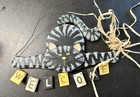 Handmade Black Cat Wall Hanging   Cat Mug Pottery Halloween Folk Art Set