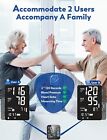 Home Health Care Intelligent Type Digital Blood Pressure Monitor Double User New