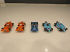 Aurora Tyco Afx 10 Slot Car Lot Race Ho Vintage Indy Foyt Bud 6 Wheel Elf G Plus
