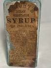 C1860-70s Dr  Wright s Indian Vegetable Syrup Philadelphia  Pa   Medicine Bottle
