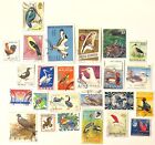 25 Stamp Bird Fun Pack    Random Lot Of 25 Premium World Bird Stamps