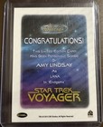 2017 Women Of Star Trek 50th Anniversary Amy Lindsay As Lana Autograph Card