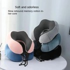 Memory Foam U Shaped Travel Pillow Neck Support Head Rest Car Plane Soft Cushion