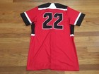 New Under Armour Women s Small Hurricanes Dynamite Softball Jersey Red