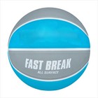 Fast Break All Surface Blue silver Basketball Size 7  29 5 